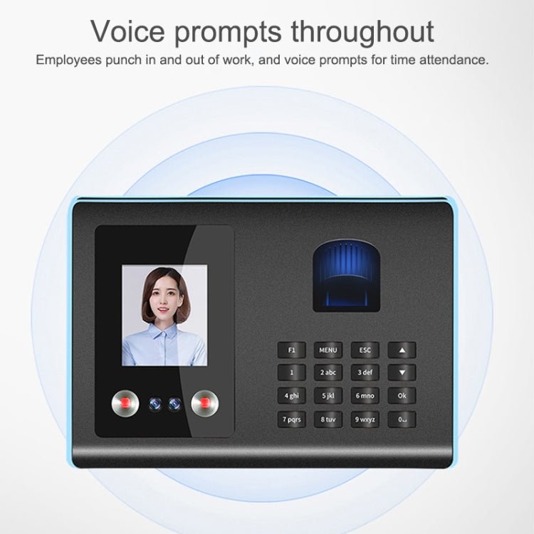 FA01 Face Recognition Fingerprint Time Attendance Machine - Trustpick