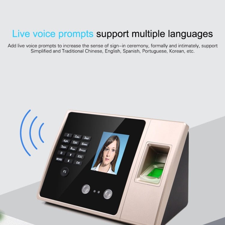 FA02 Face Recognition Fingerprint Time Attendance Machine - Trustpick