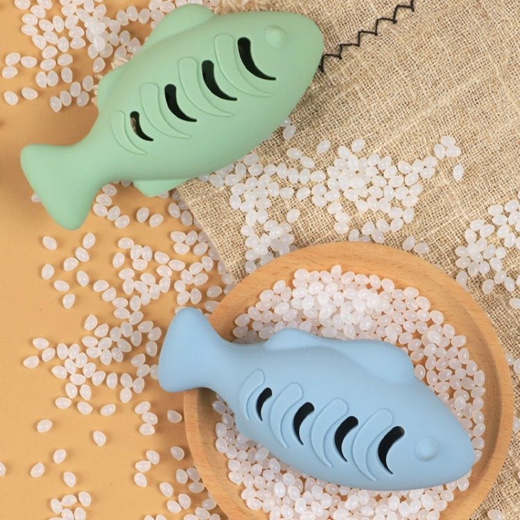 Fish Shape Silicone Cat Toy - Trustpick