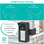 For Blink / Google Ring Doorbell Device Universal Door Overhead Bracket Anti - theft Adjustable - Trustpick