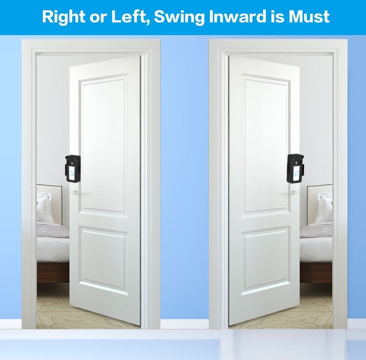 For Blink / Google Ring Doorbell Device Universal Door Overhead Bracket Anti - theft Adjustable - Trustpick