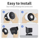 For Google Nest Camera Outdoor Silicone Water - Resistant Protective Cover - Trustpick