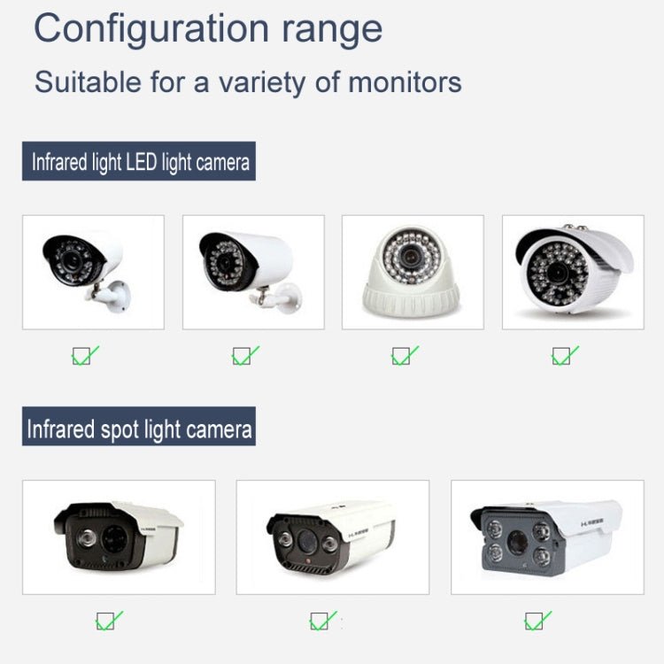 For Hikvision Security Camera 3pcs Aluminum Mounting Bracket - Trustpick