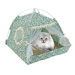 Four Seasons Universal Cat Small Dog Tent Removable and Washable Cat Litter Pet Nest - Trustpick