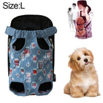 Front Pet Carrier Dog Backpack Bag, Size：L - Trustpick