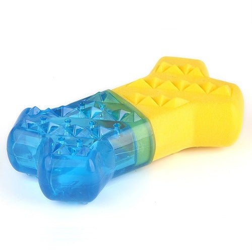 Frozen Bone Toys Pet Dog Teeth Grinding TPR Toys, Specification: Bone - Trustpick