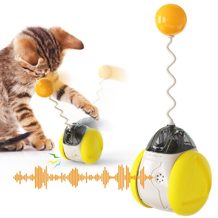 FSC - 01 Electric Sounding Tumbler Cat Toy Funny Cat Ball - Trustpick
