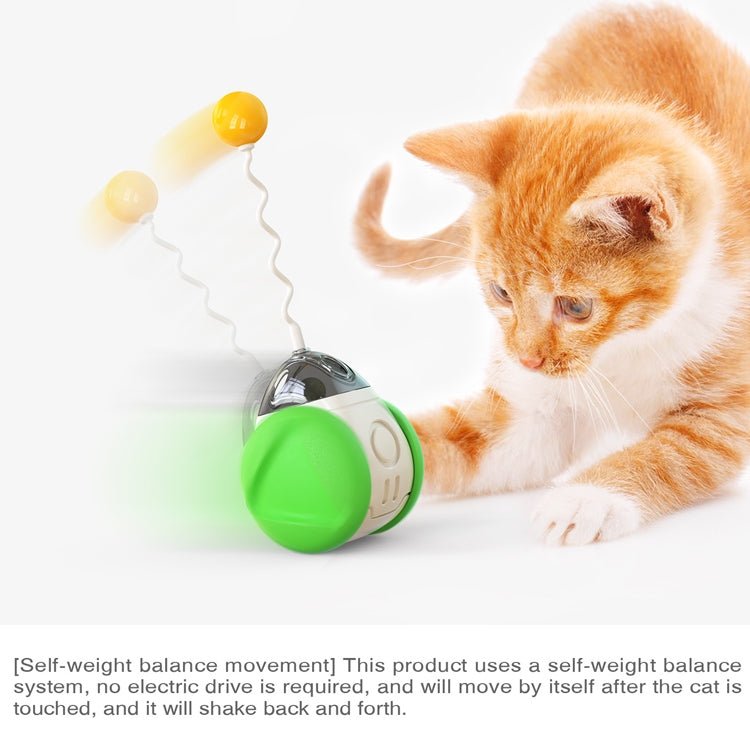 FSC - 01 Electric Sounding Tumbler Cat Toy Funny Cat Ball - Trustpick