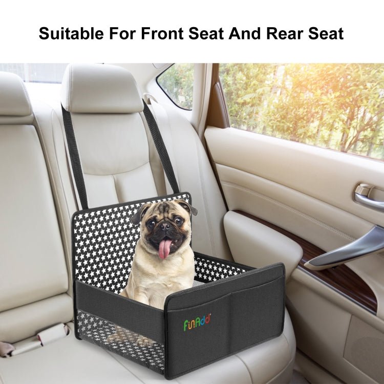 FunAdd Breathable and Foldable Pet Dog Car Basket Anti - dirty Waterproof Pad - Trustpick