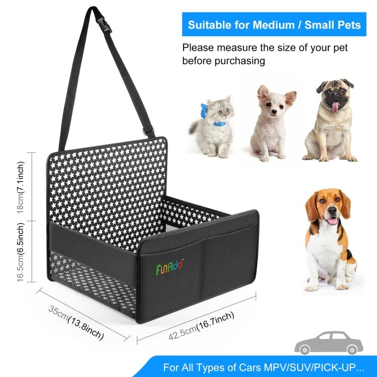 FunAdd Breathable and Foldable Pet Dog Car Basket Anti - dirty Waterproof Pad - Trustpick