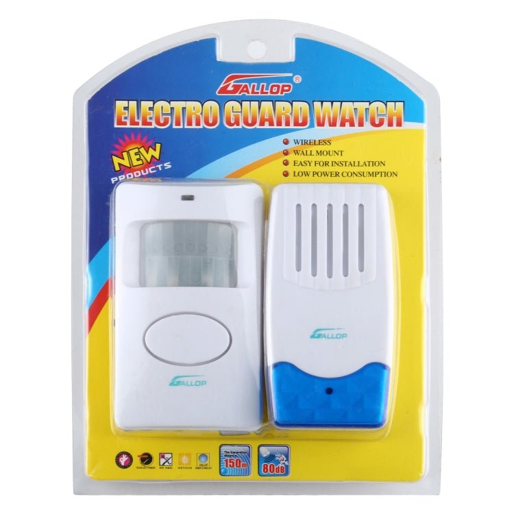 GALLOP 220V Wireless Electro Guard Watch, EU Plug - Trustpick