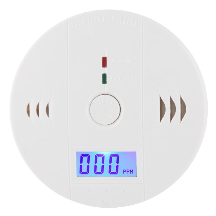 Gas Carbon Monoxide Detector Sensor Unit LCD CO Safety Alarm Tester - Trustpick