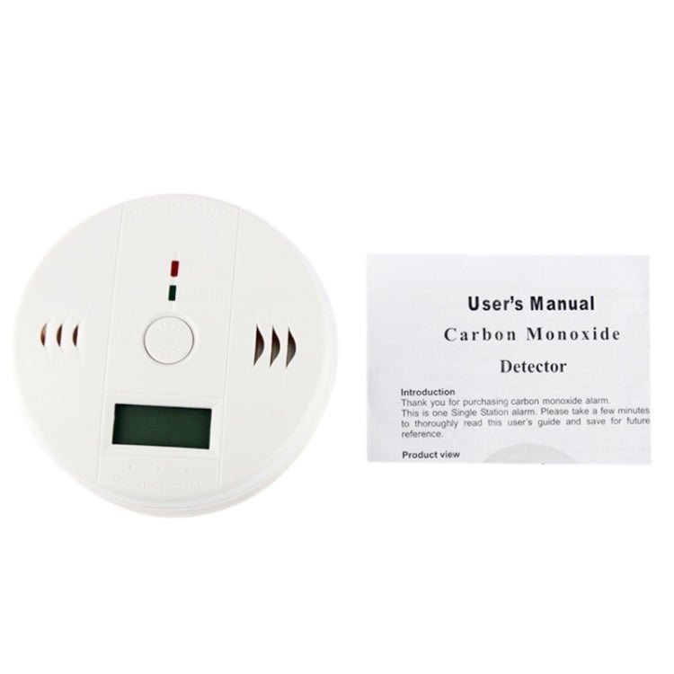 Gas Carbon Monoxide Detector Sensor Unit LCD CO Safety Alarm Tester - Trustpick