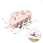 Hamster And Cat Toys Solid Wood Cat Supplies - Trustpick