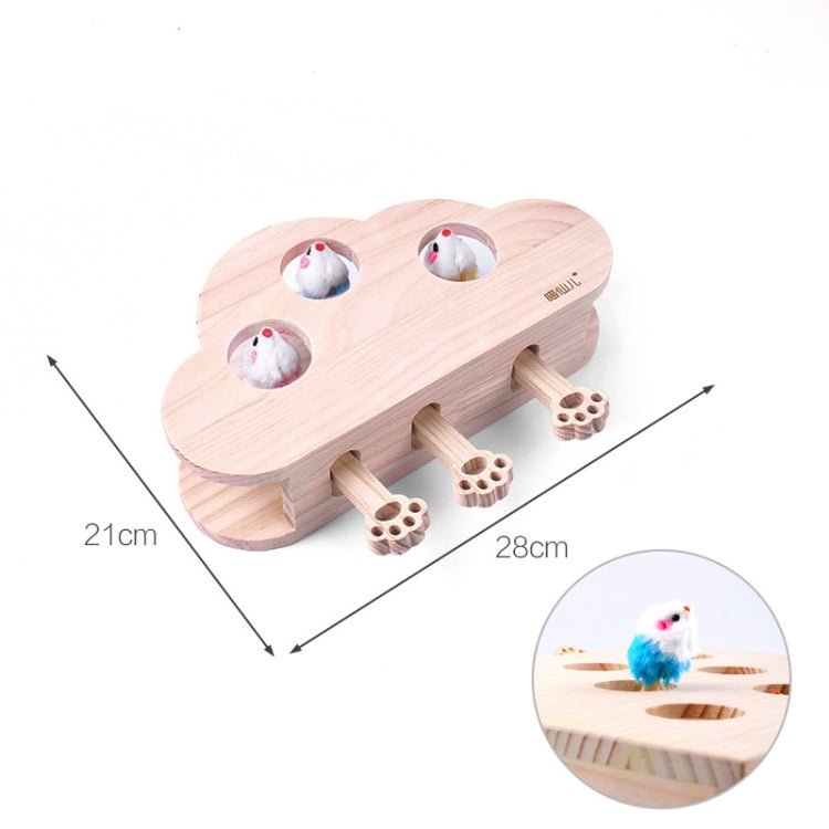 Hamster And Cat Toys Solid Wood Cat Supplies - Trustpick