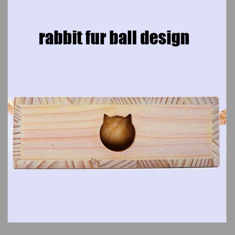 Hamster And Cat Toys Solid Wood Cat Supplies - Trustpick