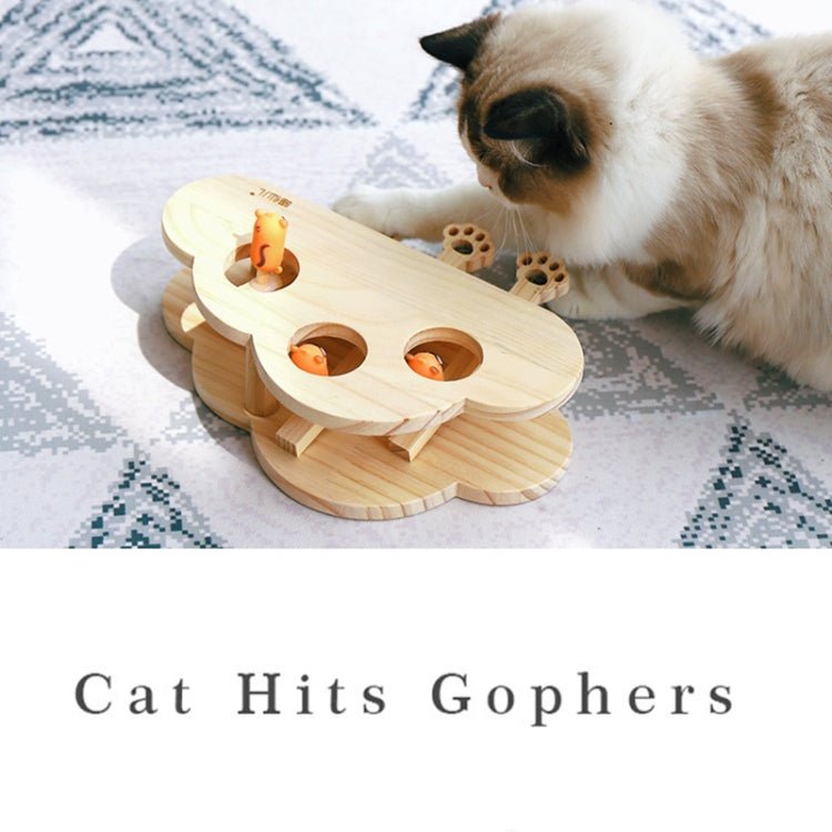 Hamster And Cat Toys Solid Wood Cat Supplies - Trustpick
