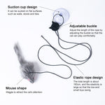 Hanging Door Retractable Cat Teaser Stick Pet Toy - Trustpick