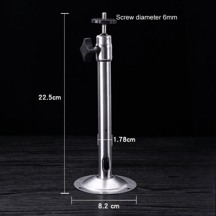 Hanging Stainless Steel Camera Bracket 360 Degree Adjustable Universal Surveillance Mounting Holder - Trustpick