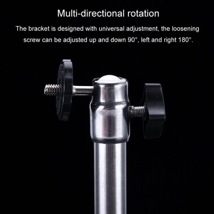 Hanging Stainless Steel Camera Bracket 360 Degree Adjustable Universal Surveillance Mounting Holder - Trustpick