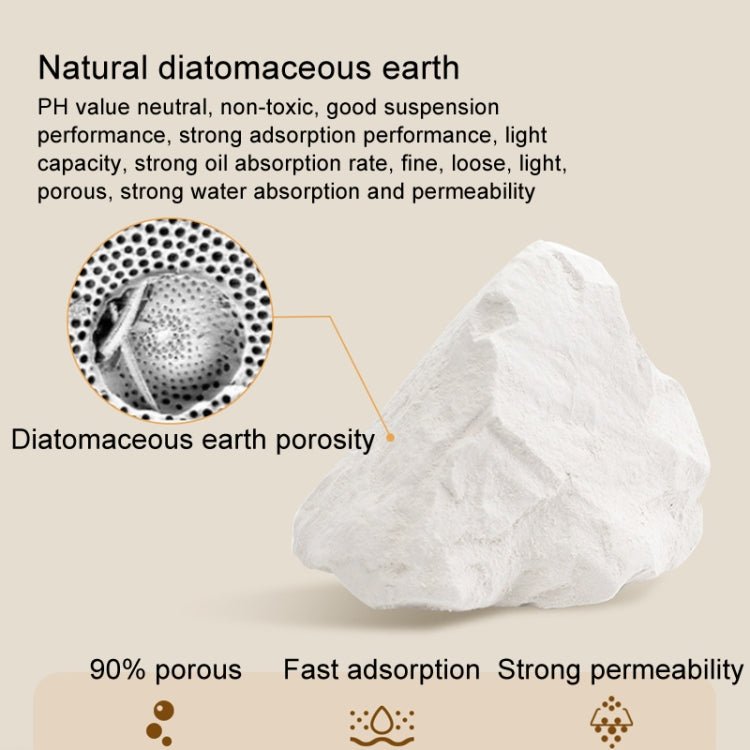 HAZAI Diatomaceous Earth Drying Spoon Pet Grain Bin Moisture Resistant Drying Scoop - Trustpick