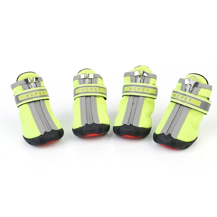 HCPET A1703 Pet Non - Slip Wear - Resistant Shoes Puppy Feet Cover - Trustpick