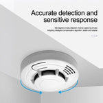 HD - 001 Smoke Alarm Home Fire Domestic Fire Detector Fire Sound And Light Alarm - Trustpick