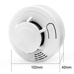 HD - 001 Smoke Alarm Home Fire Domestic Fire Detector Fire Sound And Light Alarm - Trustpick