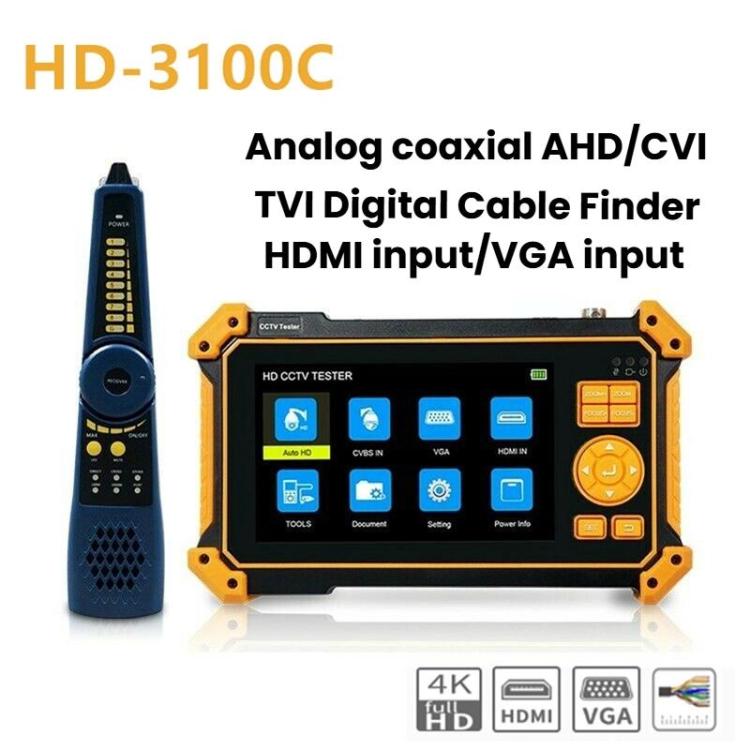 HD - 3100C 5 Inch Engineering Tool Video Surveillance Tester - Trustpick