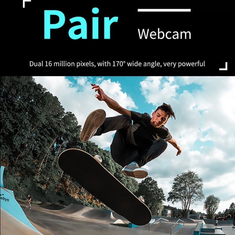 HD 4K Dual Lens Wifi Camera Mobile Phone Wireless Remote Two Way Intercourse Monitoring Camera - Trustpick