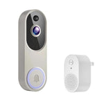 HD Night Vision Smart Video Doorbell Wireless Voice Intercom Surveillance Electronic Peephole - Trustpick