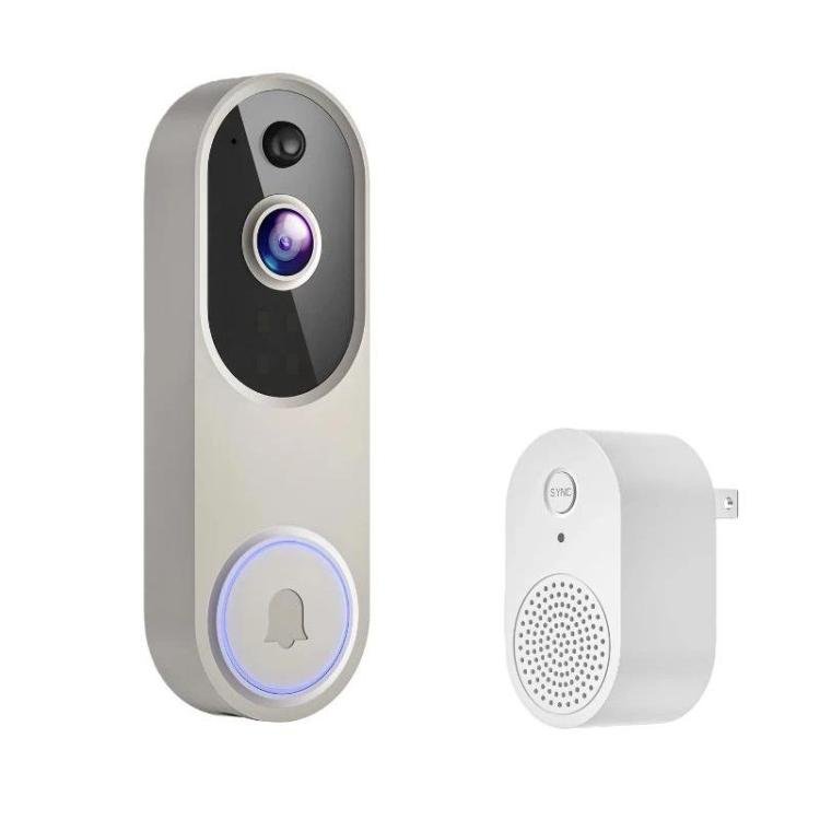 HD Night Vision Smart Video Doorbell Wireless Voice Intercom Surveillance Electronic Peephole - Trustpick