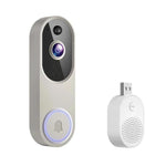 HD Night Vision Smart Video Doorbell Wireless Voice Intercom Surveillance Electronic Peephole - Trustpick