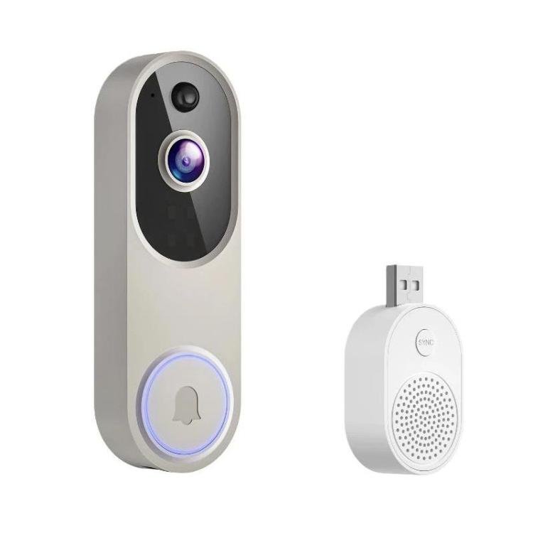 HD Night Vision Smart Video Doorbell Wireless Voice Intercom Surveillance Electronic Peephole - Trustpick