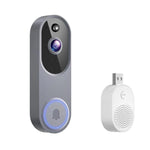 HD Night Vision Smart Video Doorbell Wireless Voice Intercom Surveillance Electronic Peephole - Trustpick