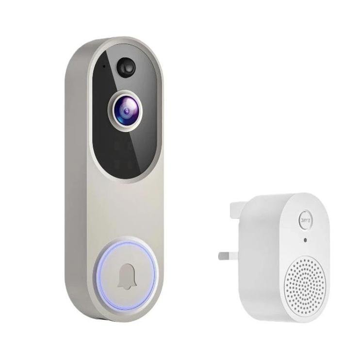 HD Night Vision Smart Video Doorbell Wireless Voice Intercom Surveillance Electronic Peephole - Trustpick