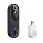 HD Night Vision Smart Video Doorbell Wireless Voice Intercom Surveillance Electronic Peephole - Trustpick
