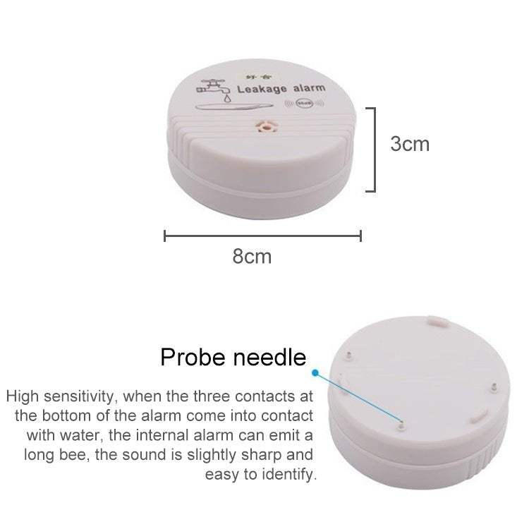 HH - LS518 Water Leak Alarm Water Level Alarm for Household Overflow Detector - Trustpick