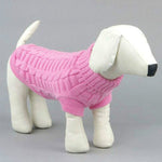 High - elastic Solid Color Dog Sweater Teddy Dog Clothes - Trustpick