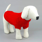 High - elastic Solid Color Dog Sweater Teddy Dog Clothes - Trustpick