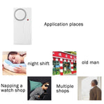 Home Security Wireless Remote Control Door Window Siren Magnetic Sensor Alarm Warning, 1 Remote Controller + 1 Magnetic Sensors - Trustpick