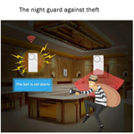 Home Security Wireless Remote Control Door Window Siren Magnetic Sensor Alarm Warning, 1 Remote Controller + 2 Magnetic Sensors - Trustpick