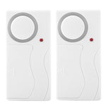 Home Security Wireless Remote Control Door Window Siren Magnetic Sensor Alarm Warning, 1 Remote Controller + 2 Magnetic Sensors - Trustpick