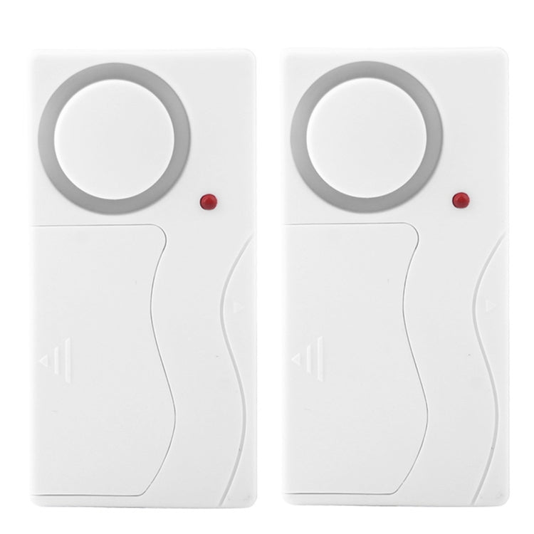 Home Security Wireless Remote Control Door Window Siren Magnetic Sensor Alarm Warning, 1 Remote Controller + 2 Magnetic Sensors - Trustpick