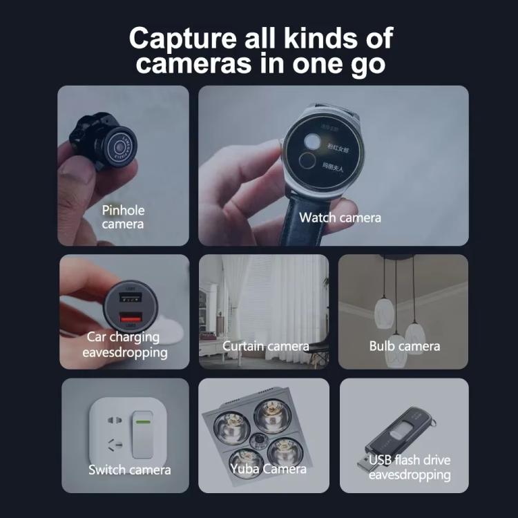 Hotel Camera Anti - Peeping Infrared Detector GPS Positioning Signal Detection Locator - Trustpick