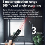 Hotel Camera Anti - Peeping Infrared Detector GPS Positioning Signal Detection Locator - Trustpick