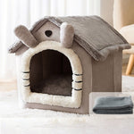House Type Universal Removable and Washable Pet Dog Cat Bed Pet Supplies - Trustpick