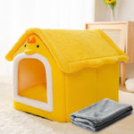 House Type Universal Removable and Washable Pet Dog Cat Bed Pet Supplies - Trustpick