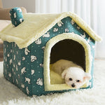 House Type Universal Removable and Washable Pet Dog Cat Bed Pet Supplies - Trustpick