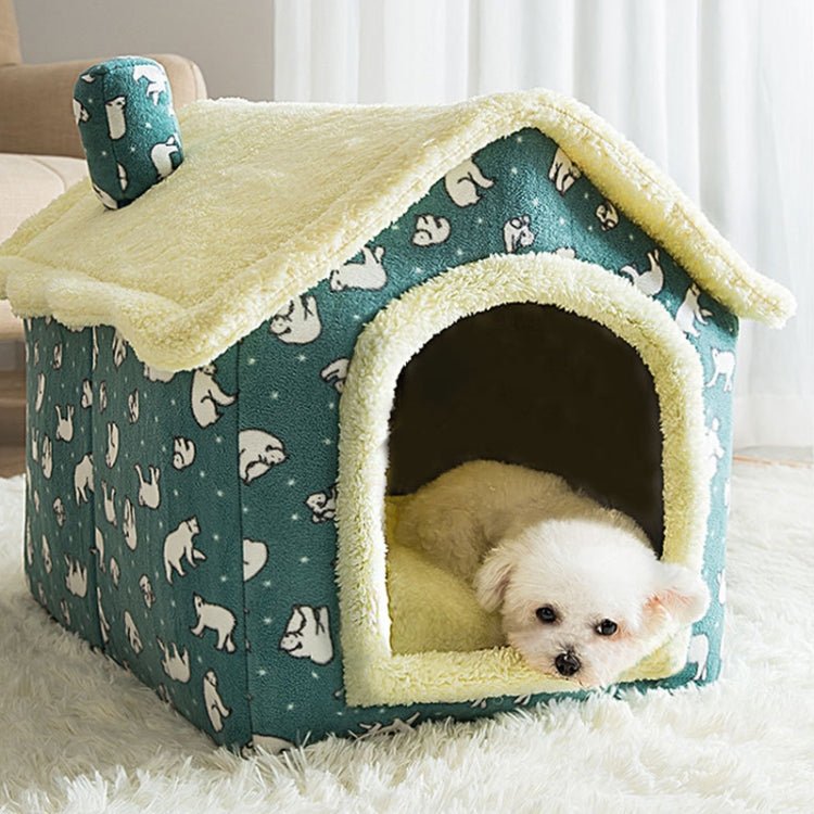 House Type Universal Removable and Washable Pet Dog Cat Bed Pet Supplies - Trustpick